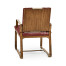 50's Americana Leather Easy Chair