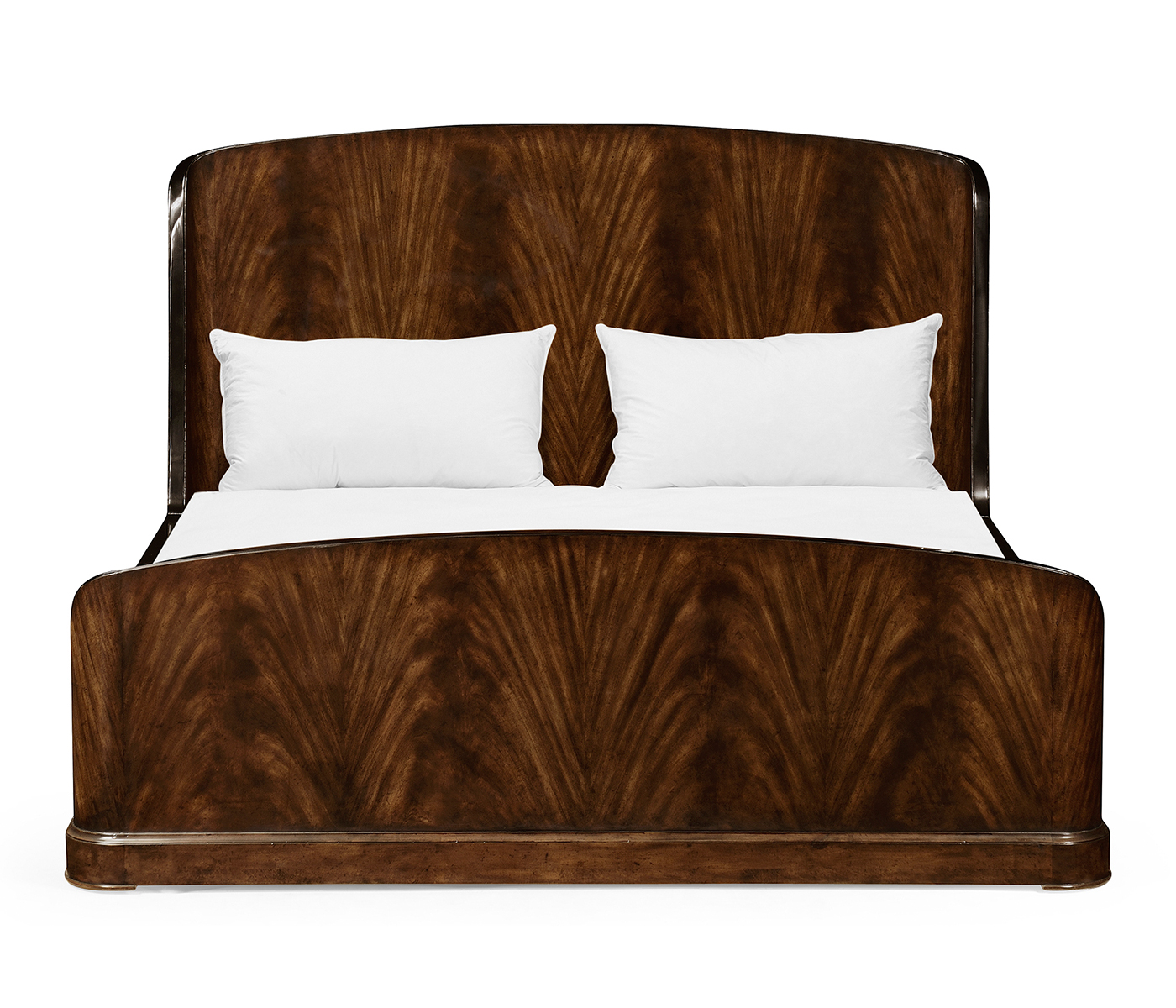 Biedermeier Mahogany US Queen Bed