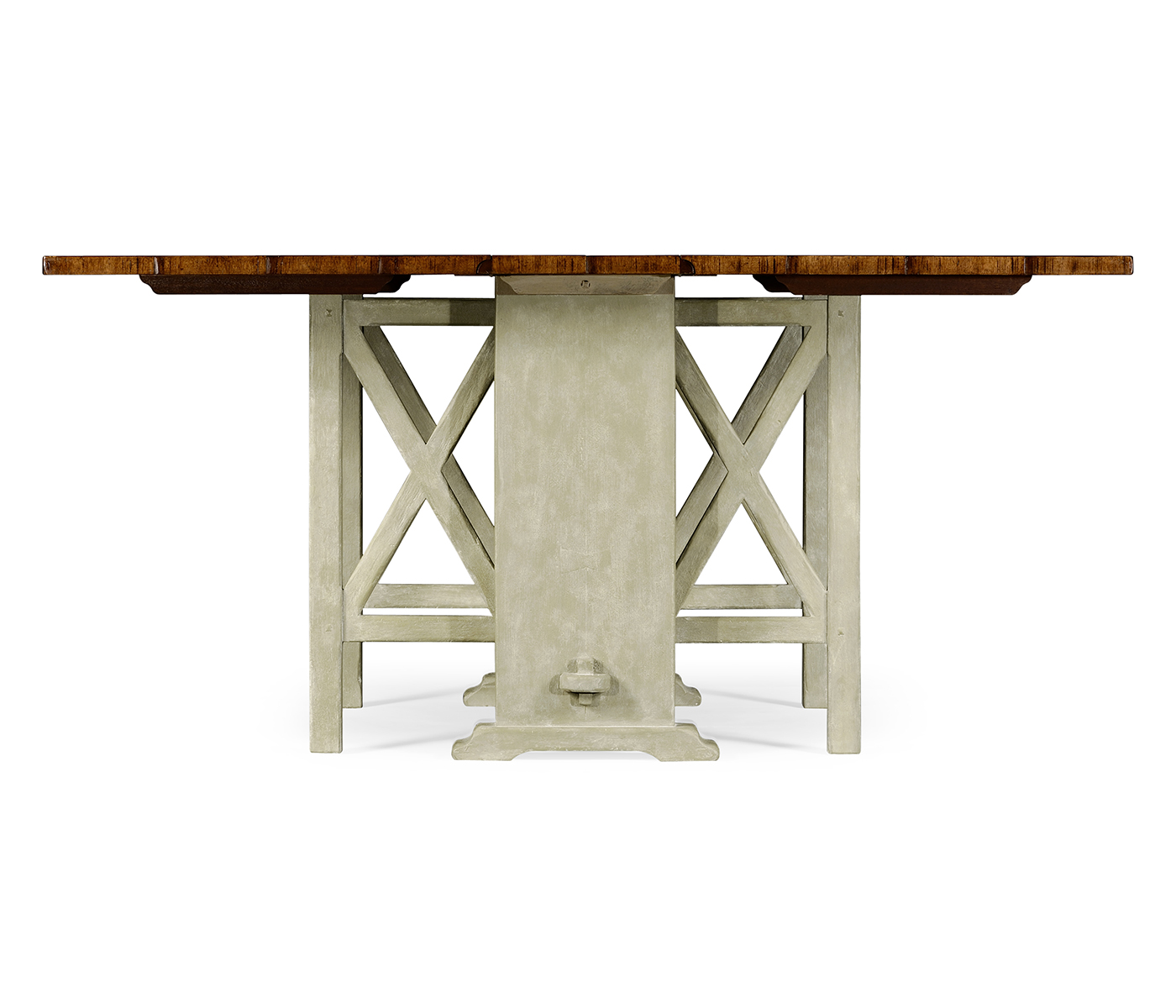 Gustavian style gateleg dining table