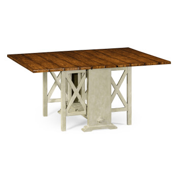 Gustavian Style Gateleg Dining Table 48