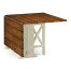 Gustavian style gateleg dining table
