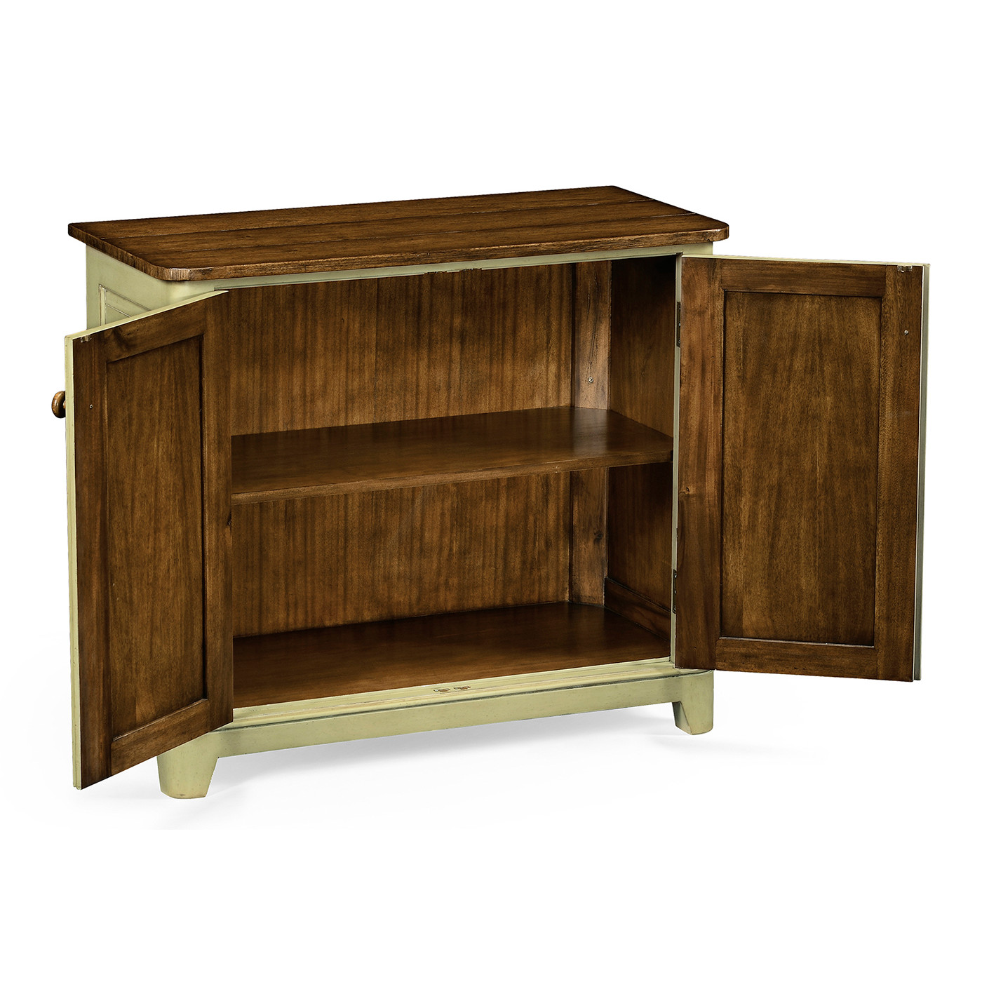 Gustavian style two door cupboard