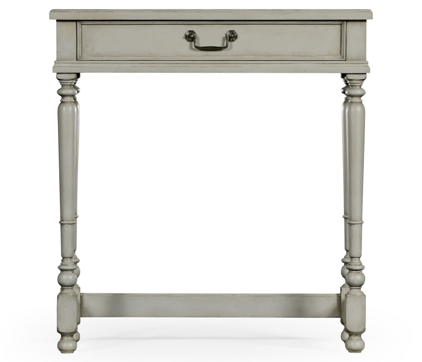 Grey Painted Rectangular Side Table