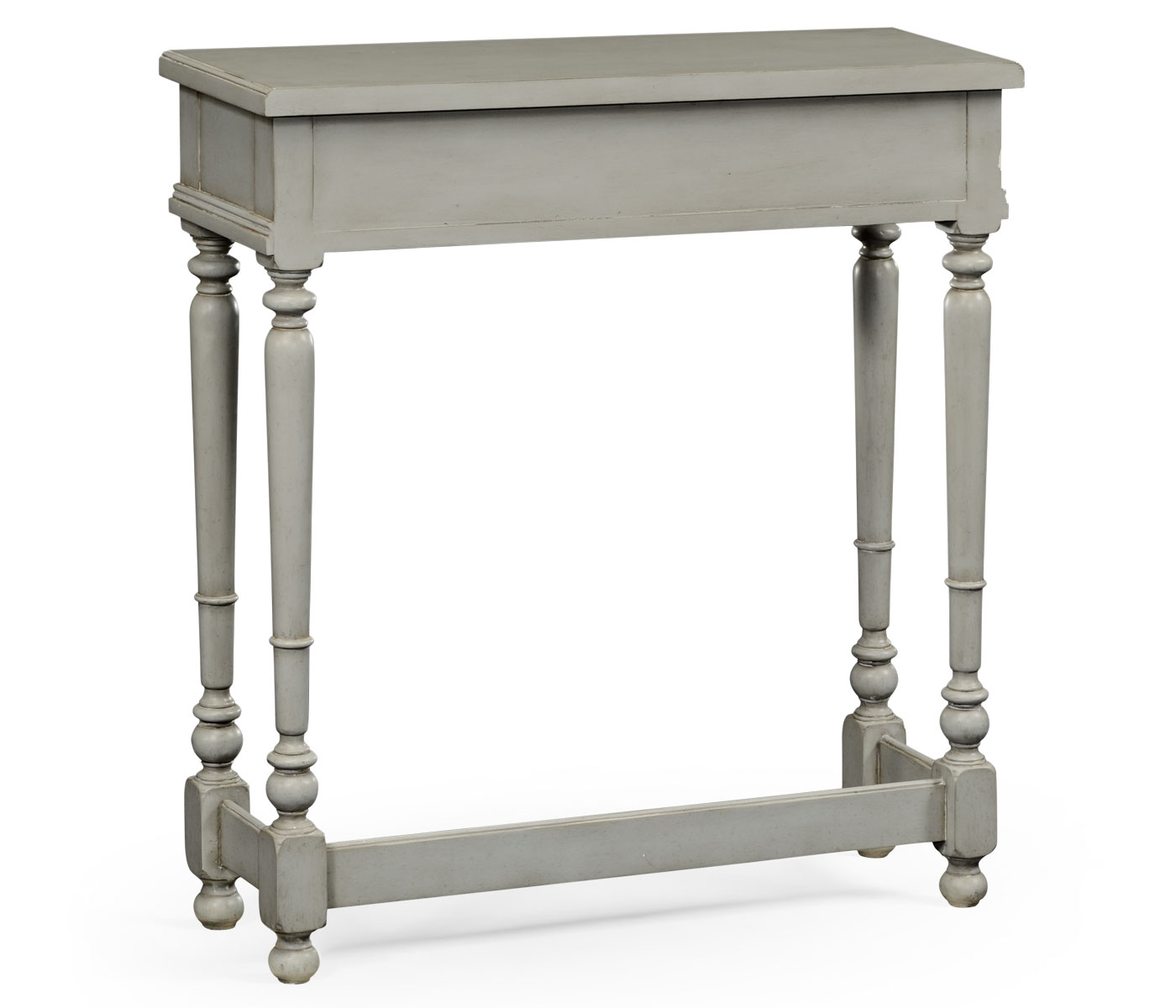 Grey Painted Rectangular Side Table