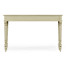 Grey painted and églomisé console