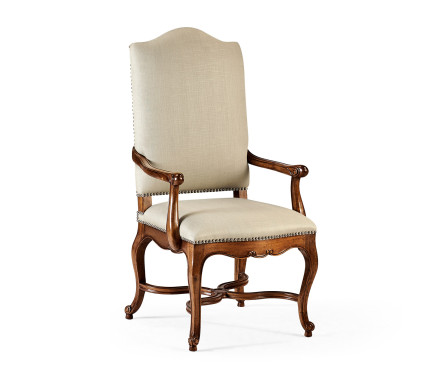 French Baronial Style Country Arm Chair