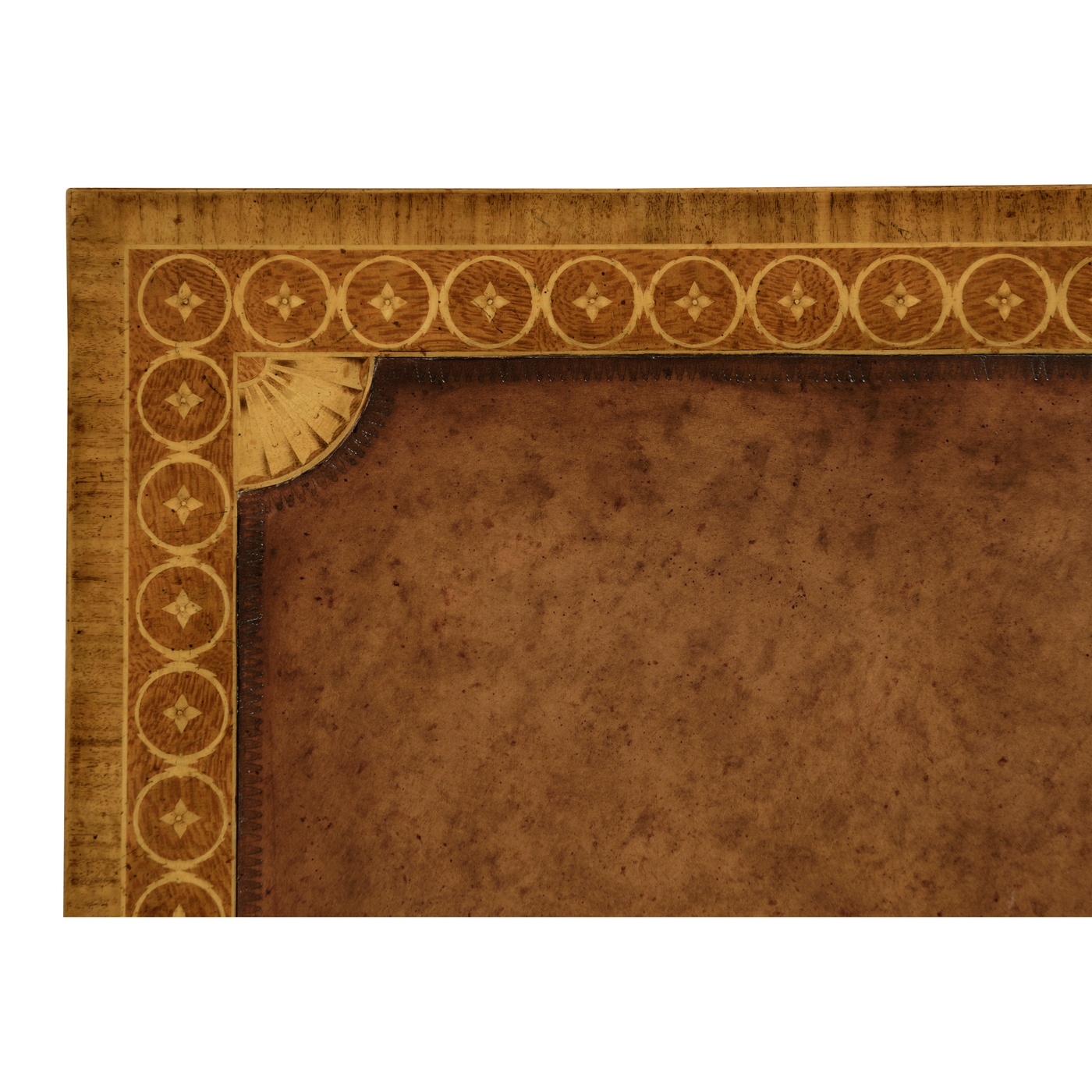 Napoleon III style writing table with fine inlay