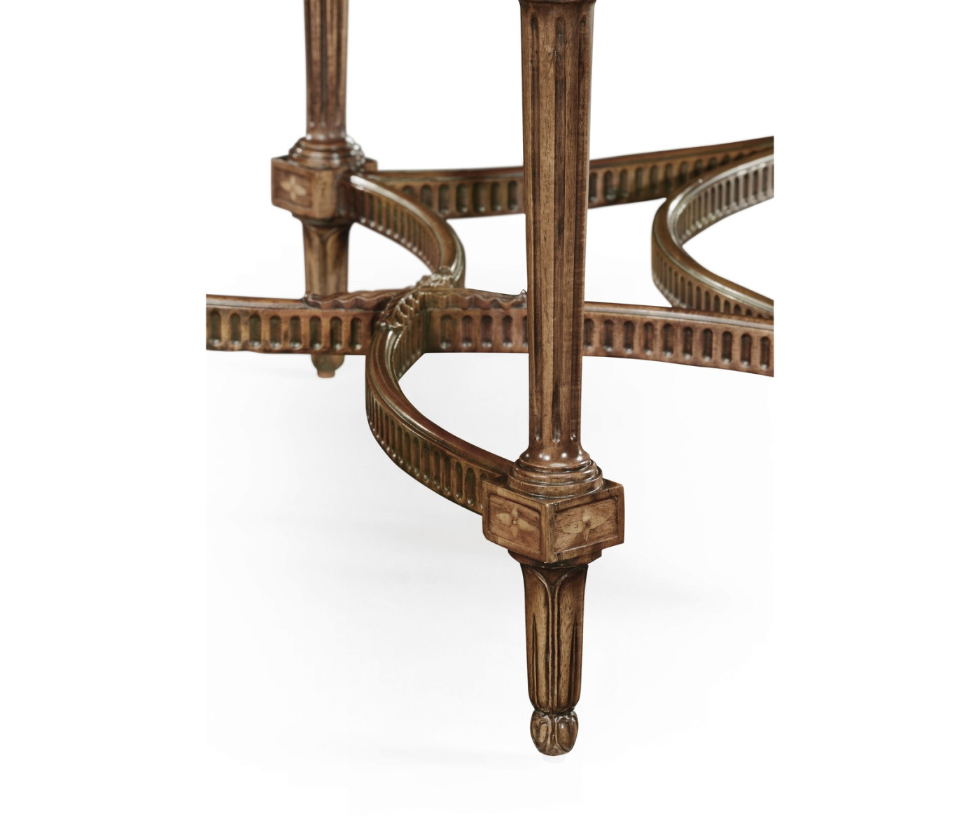 Napoleon III style writing table with fine inlay
