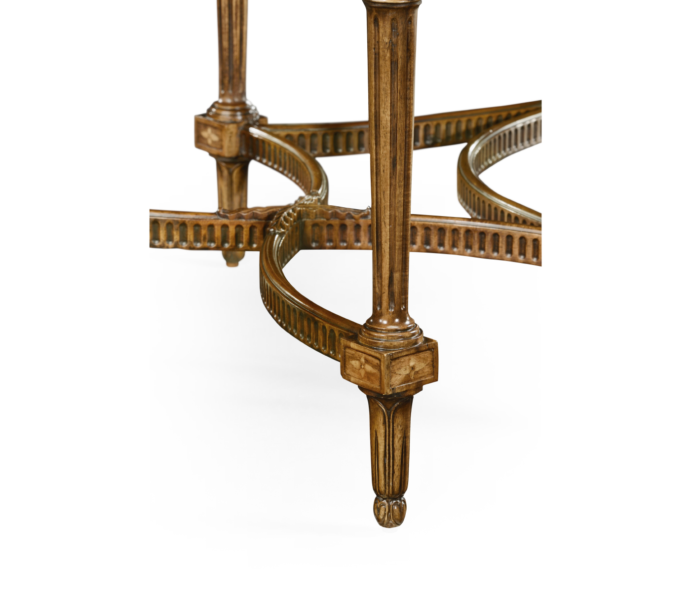 Napoleon III style writing table with fine inlay