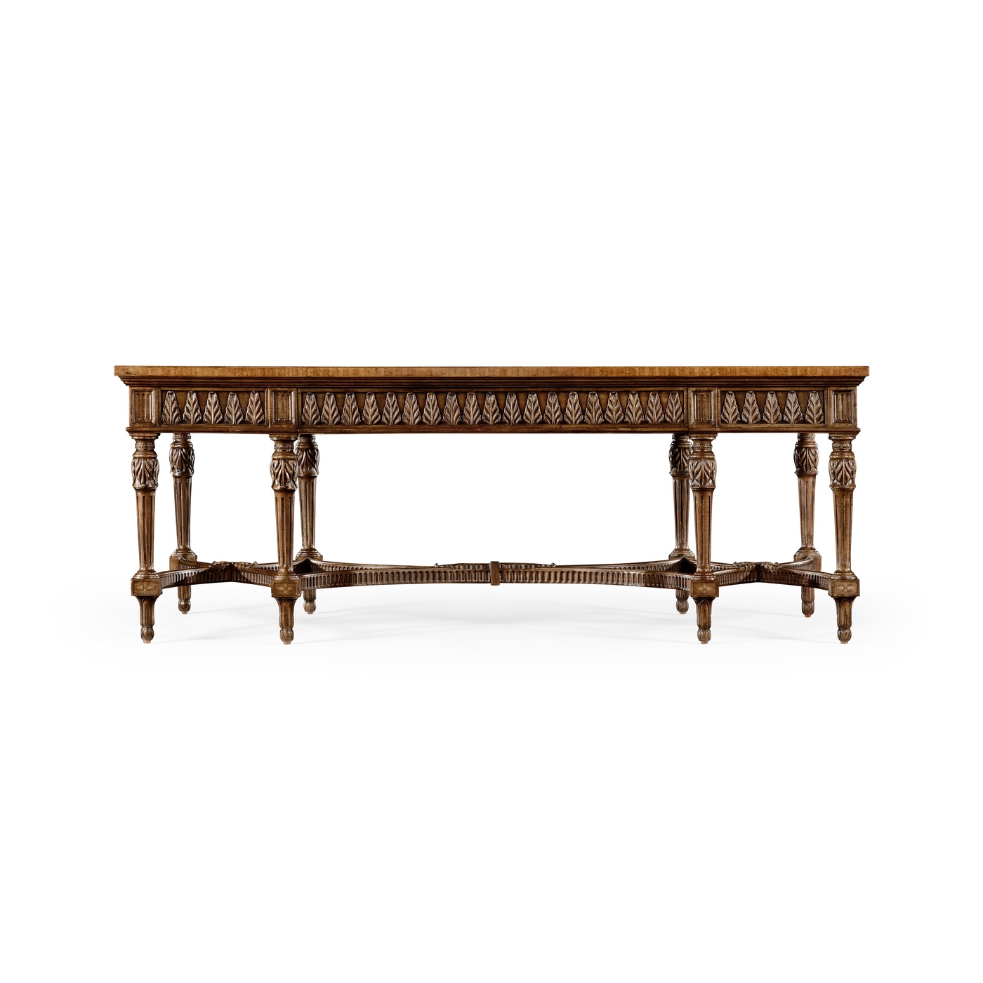 Napoleon III style coffee table with fine inlay