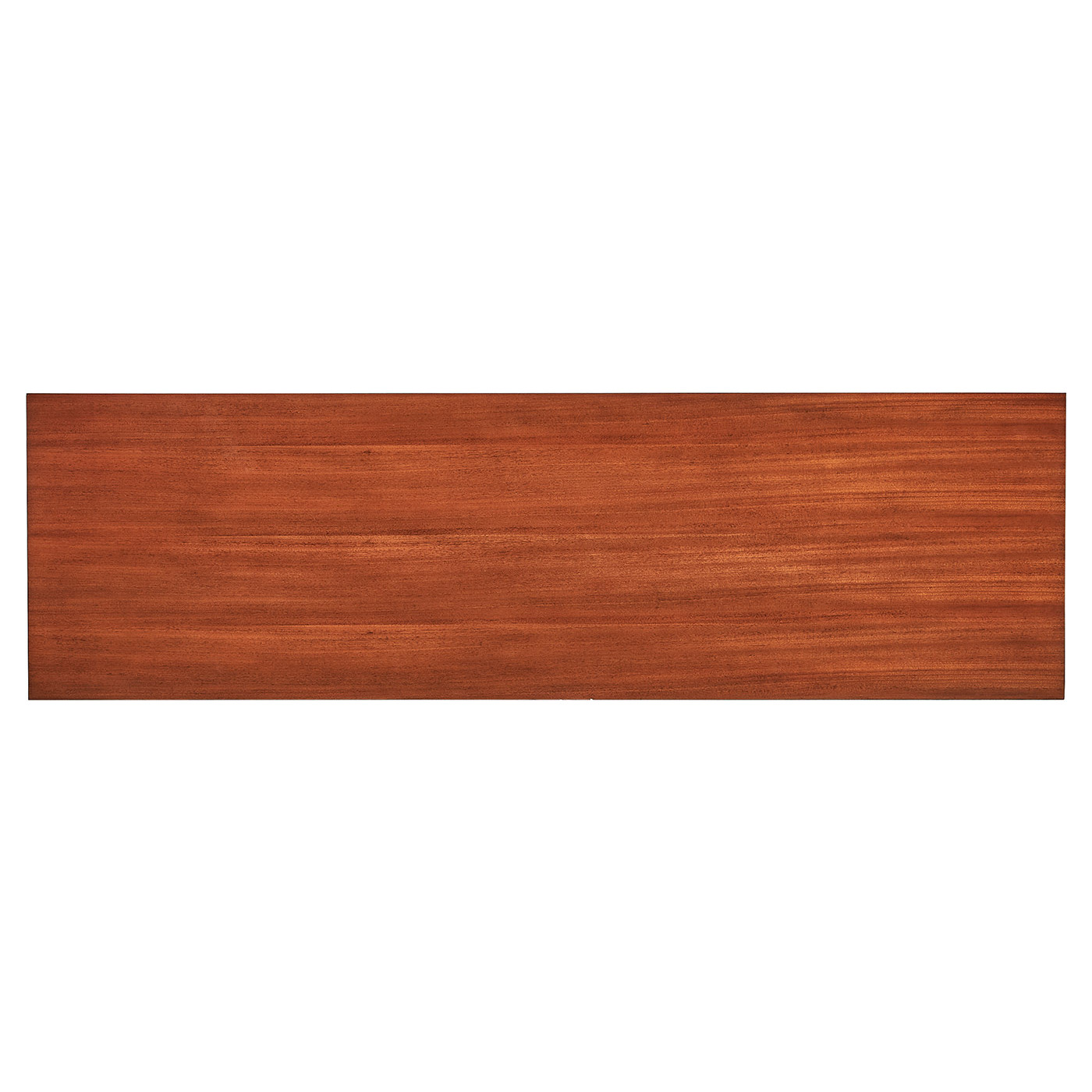 French style Mahogany console with brass gallery