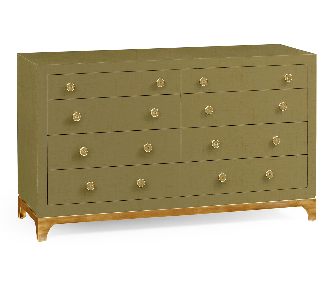 Sage & Gold Double Low Chest 