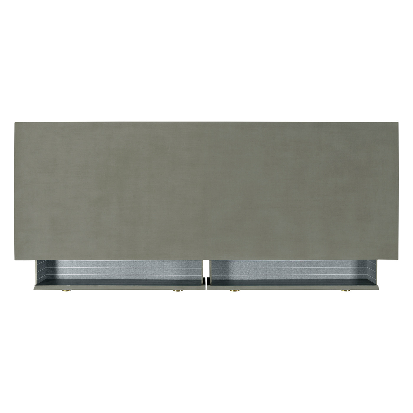 Slate & Gold Double Low Chest 