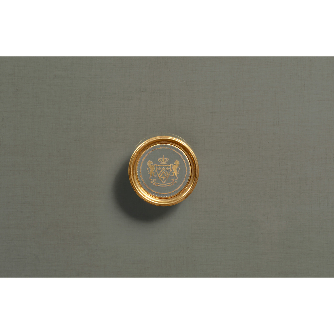 Slate & Gold Double Low Chest 