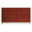 Lipstick & Silver Double Low Chest 