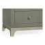 Slate & Silver Double Low Chest 