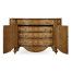 Chippendale style commode with fine inlay