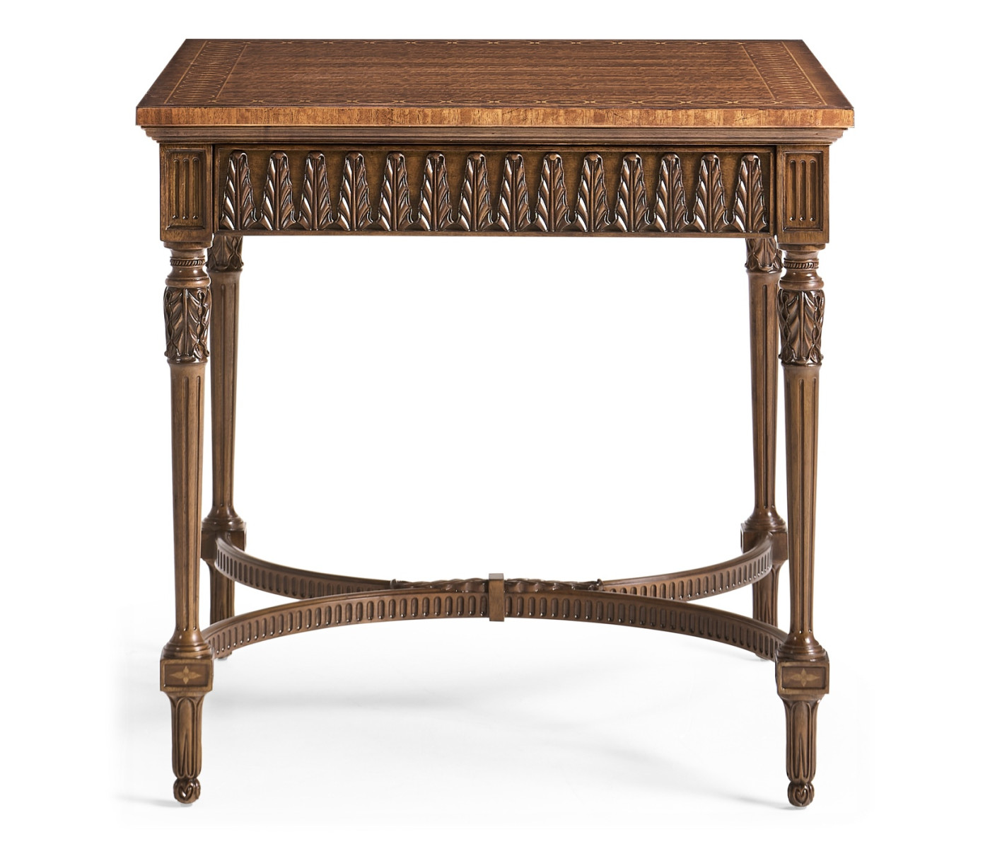 Napoleon III style side table with fine inlay