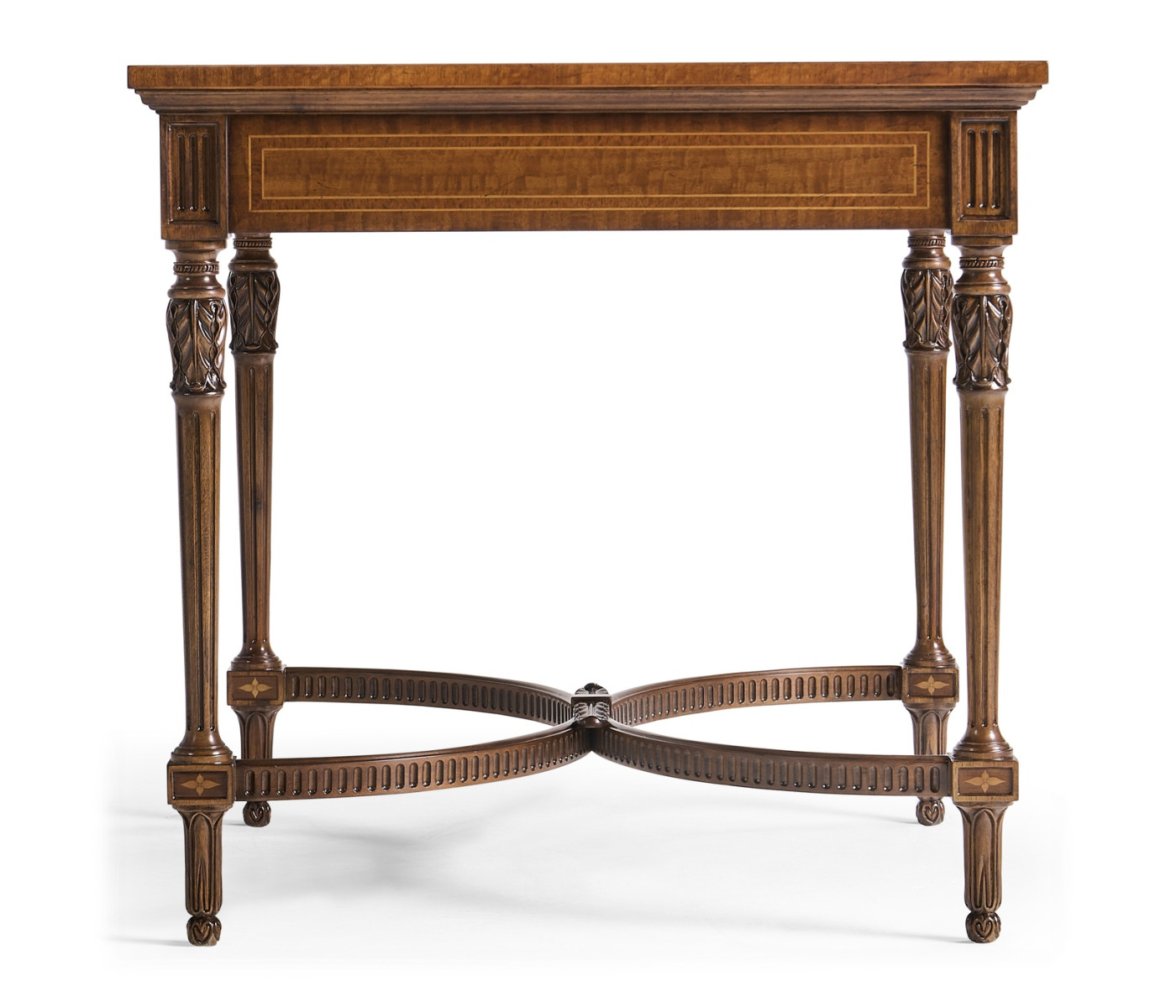 Napoleon III style side table with fine inlay