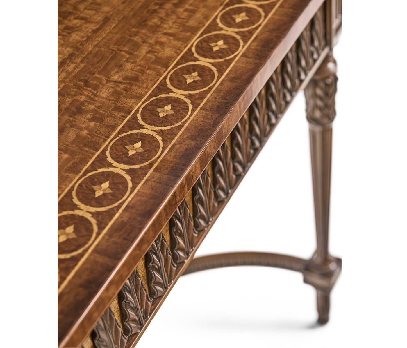 Napoleon III style side table with fine inlay