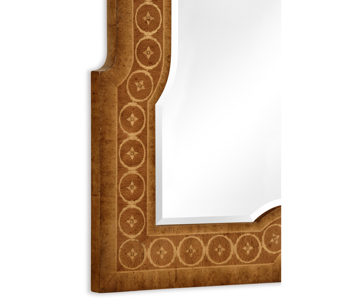 Napoleon III style wall mirror fine inlay
