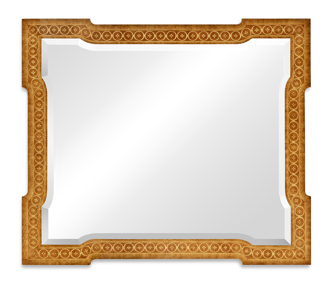 Napoleon III style wall mirror fine inlay
