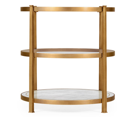 Gilded Three Tier Table