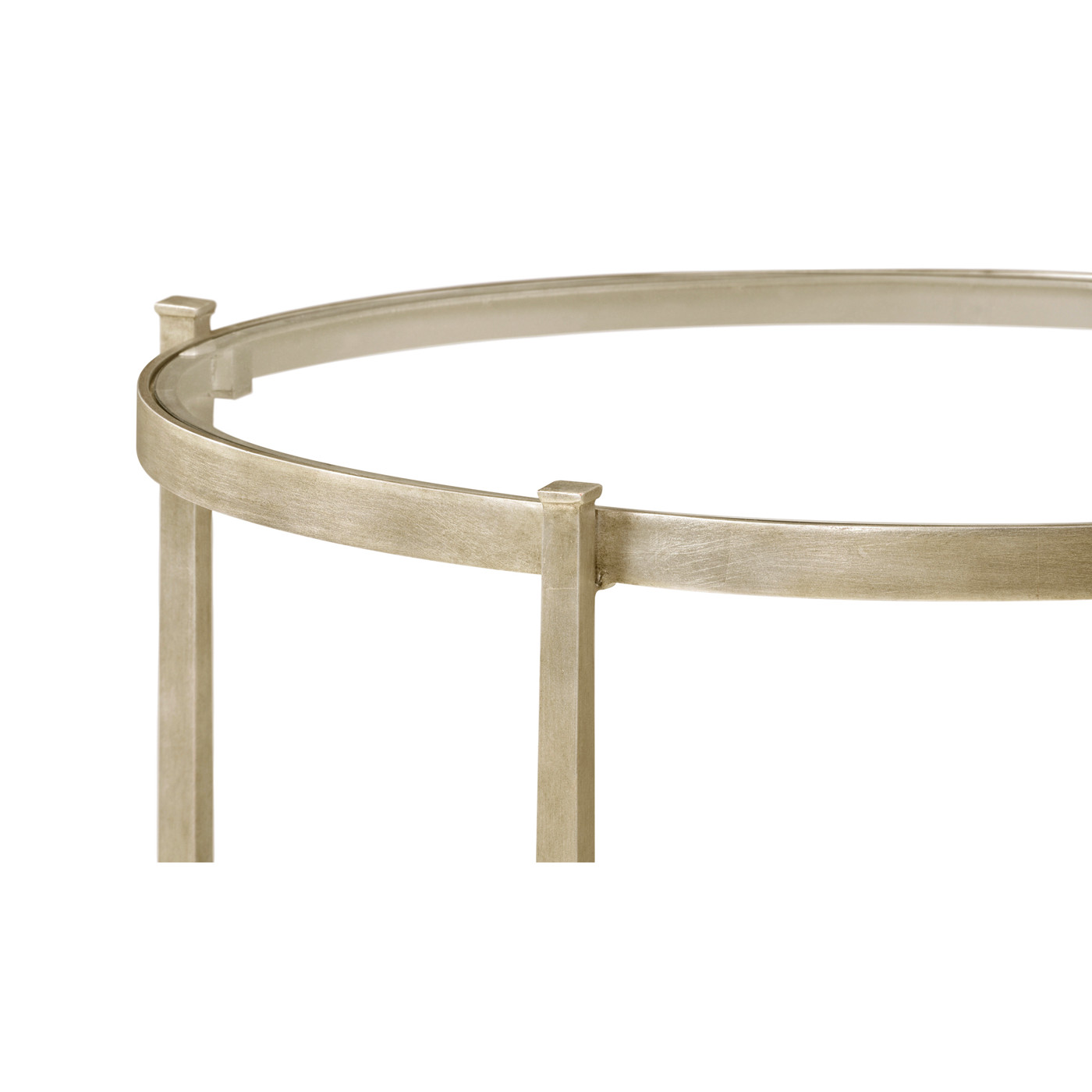 Silver Three Tier Table