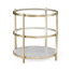 Silver Three Tier Table