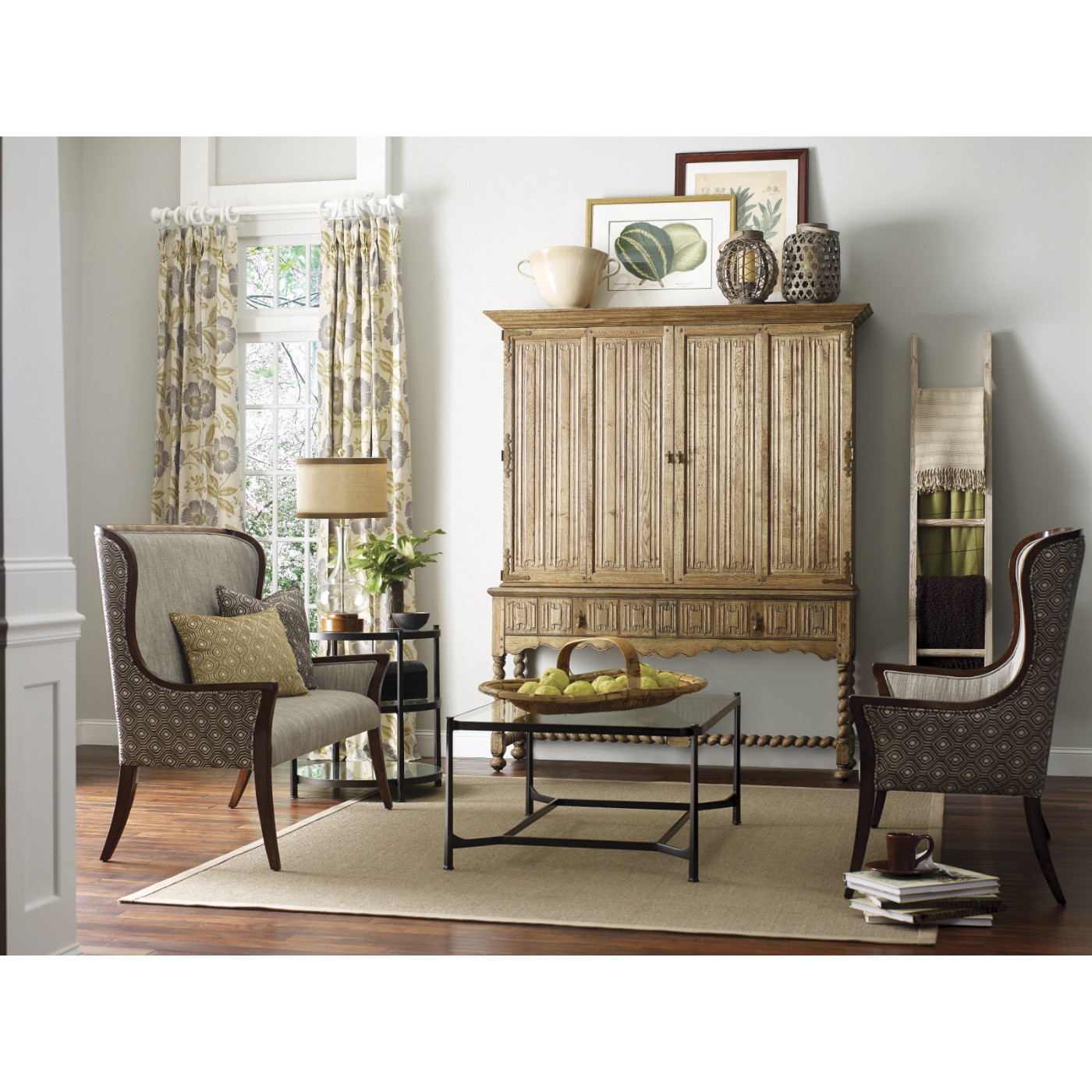 Silver Three Tier Table