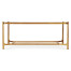 Gilded Rectangular Coffee Table
