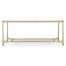 Silver Rectangular Coffee Table