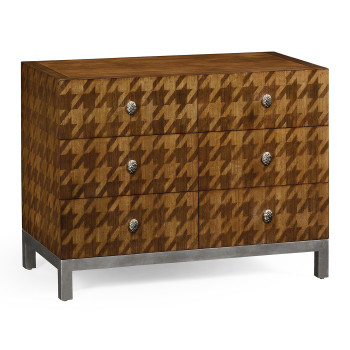 Houndstooth Chest of Drawers