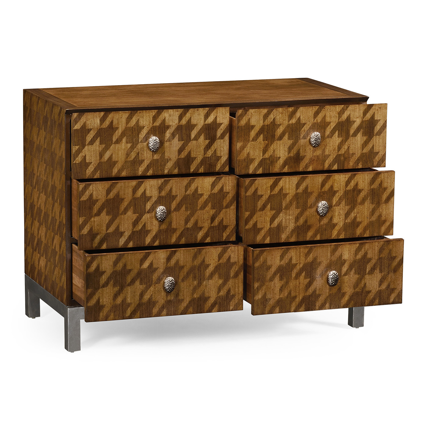 Houndstooth Chest of Drawers
