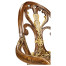 Sheraton Walnut Oval Back Arm Chair
