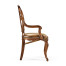 Sheraton Walnut Oval Back Arm Chair