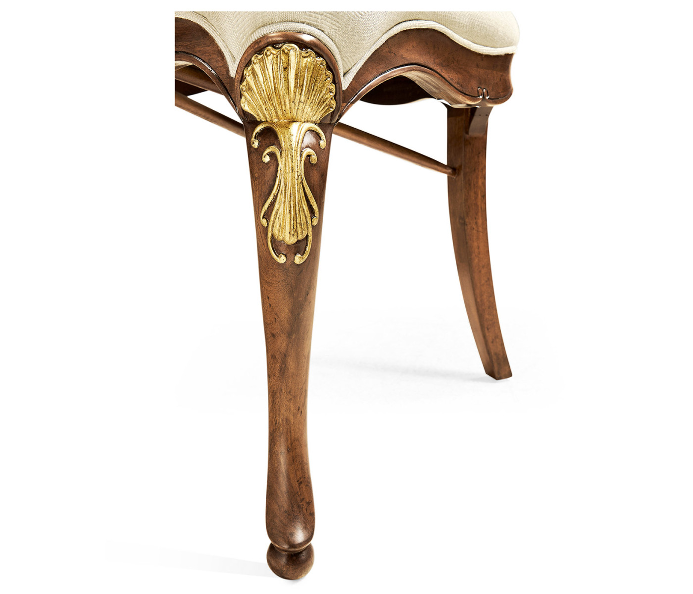 Sheraton Walnut Oval Back Side Chair
