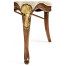 Sheraton Walnut Oval Back Side Chair