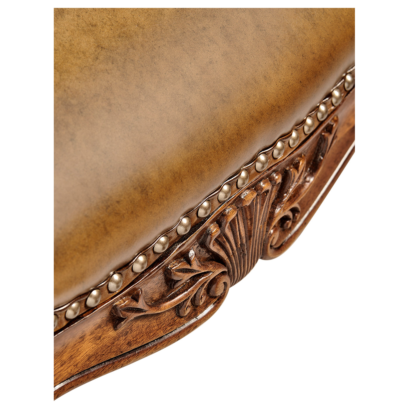 Sheraton Walnut Oval Back Side Chair