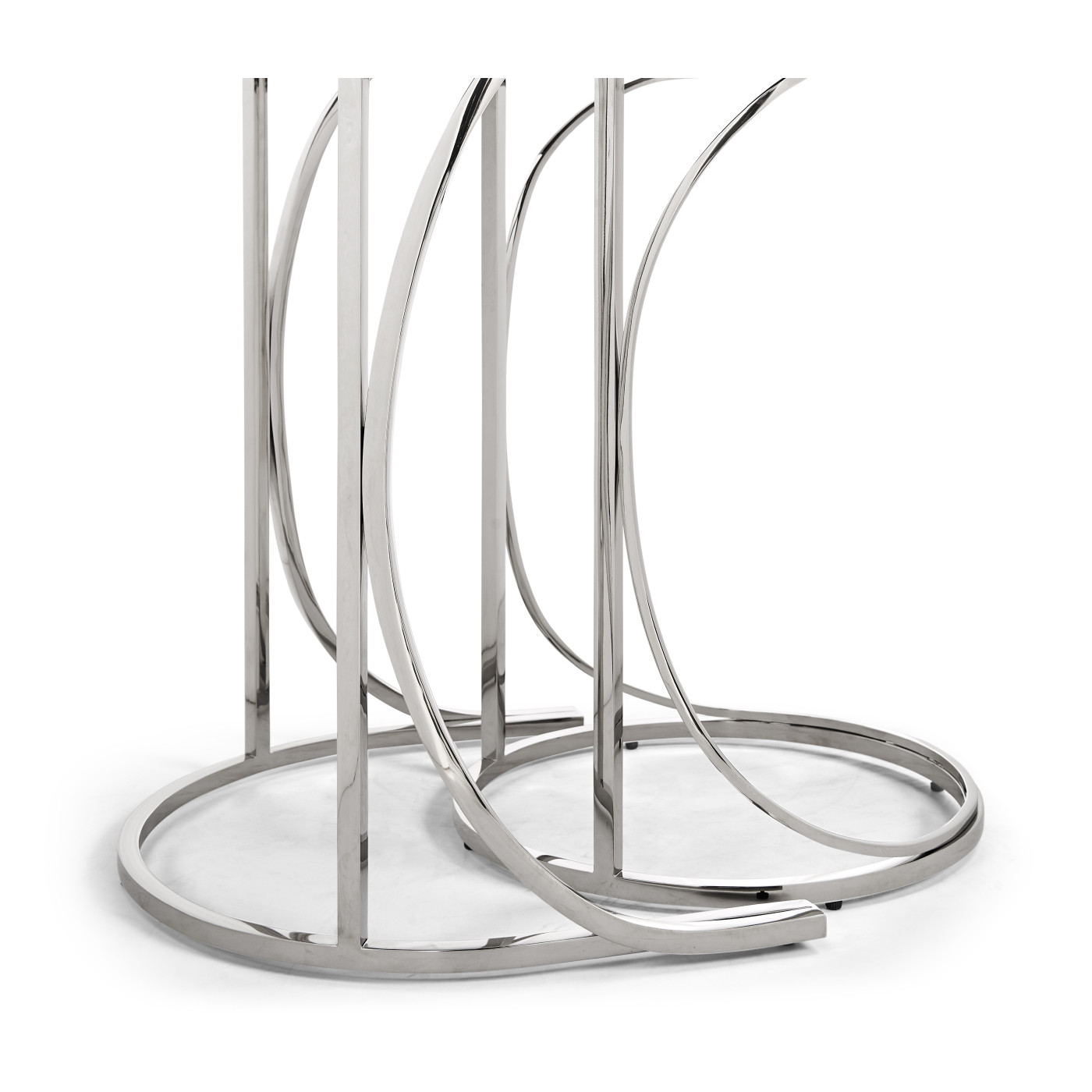 Feather Inlay Nest of Tables