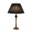 Heavily textured baluster table lamp