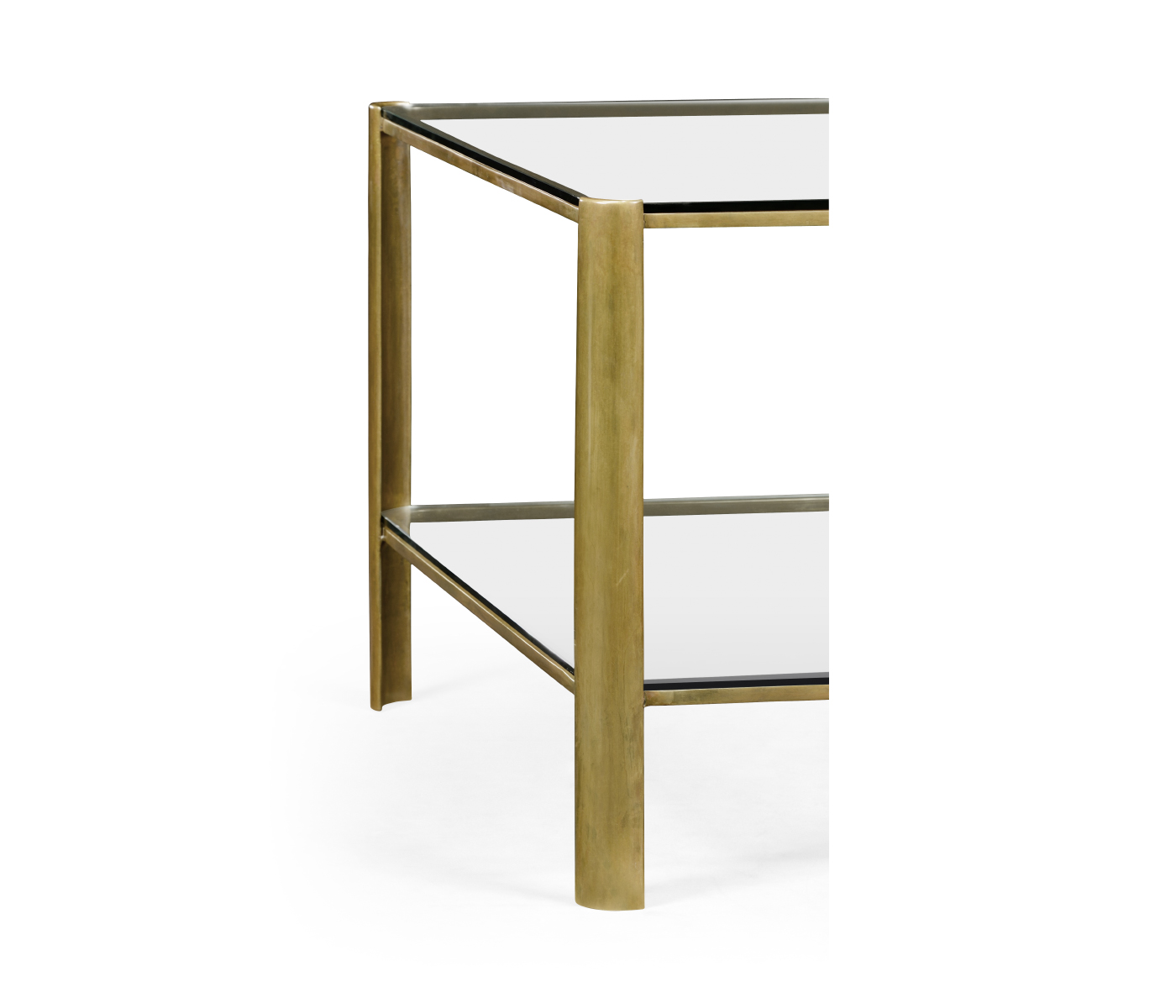 Cosmo Antique Brass Cocktail Table