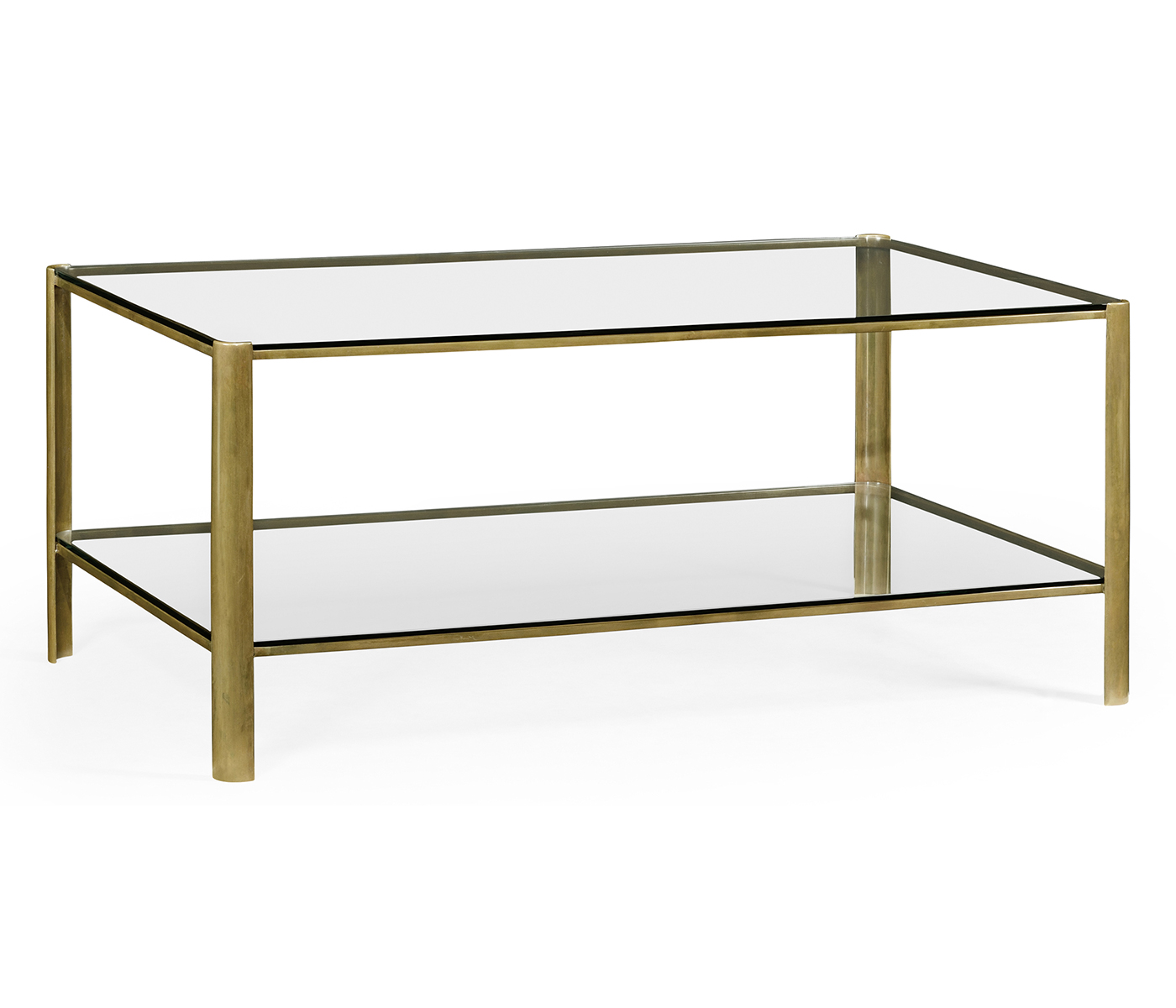 Cosmo Antique Brass Cocktail Table