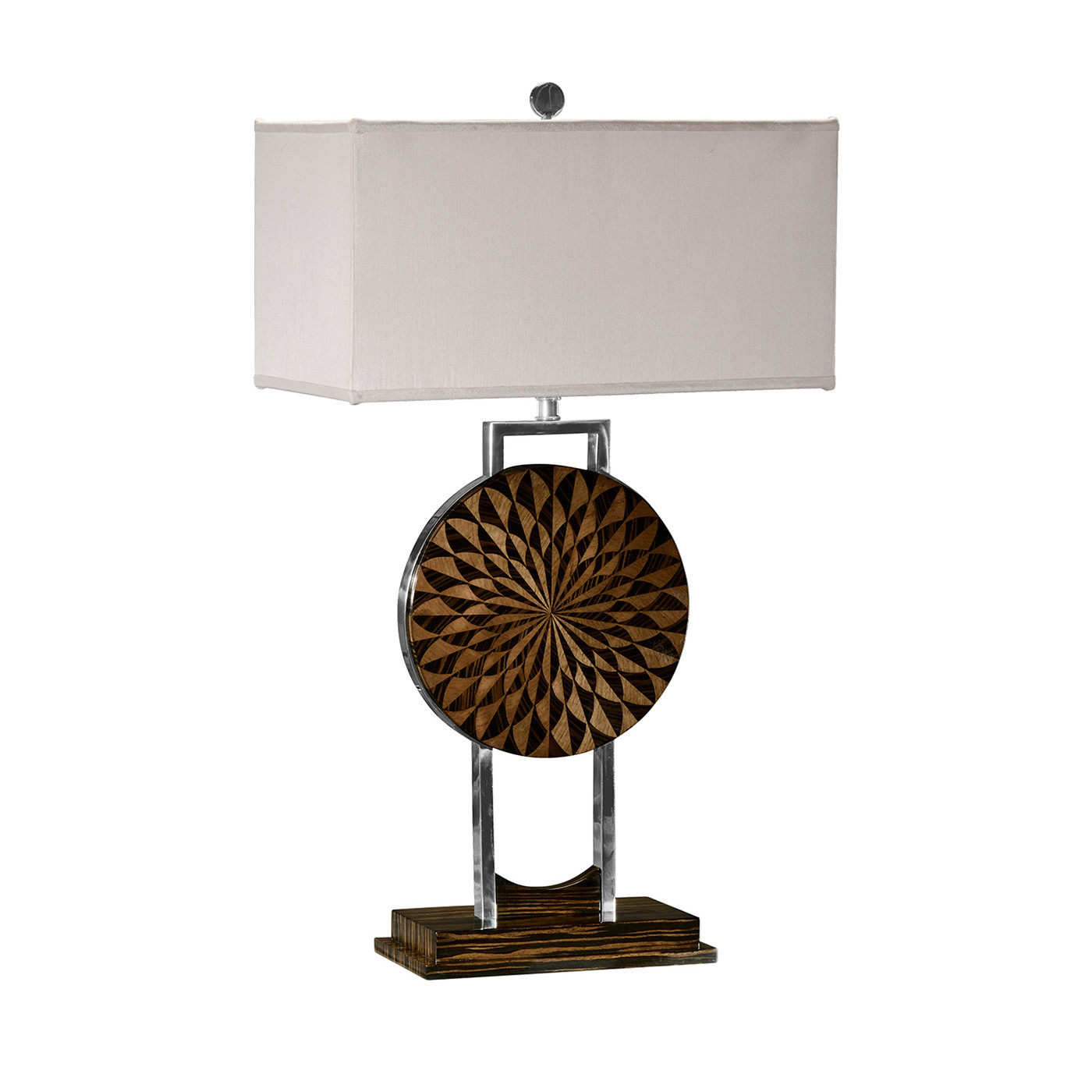 Pangolin Faux Macassar Table Lamp