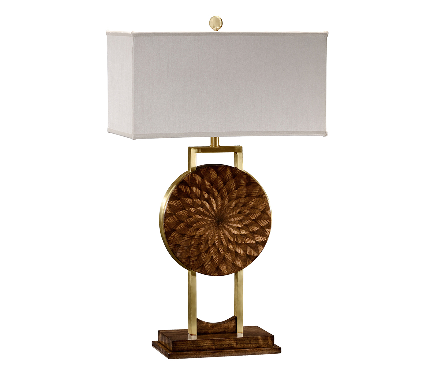 Pangolin Zebrano Table Lamp