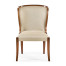 Low Curved Back Dining Side Chair
