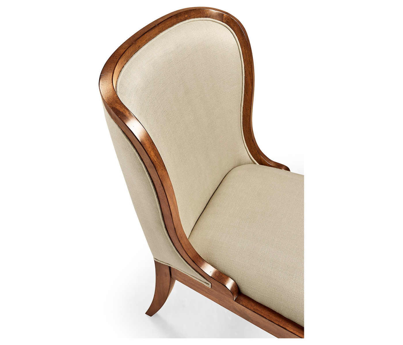 Low Curved Back Dining Side Chair