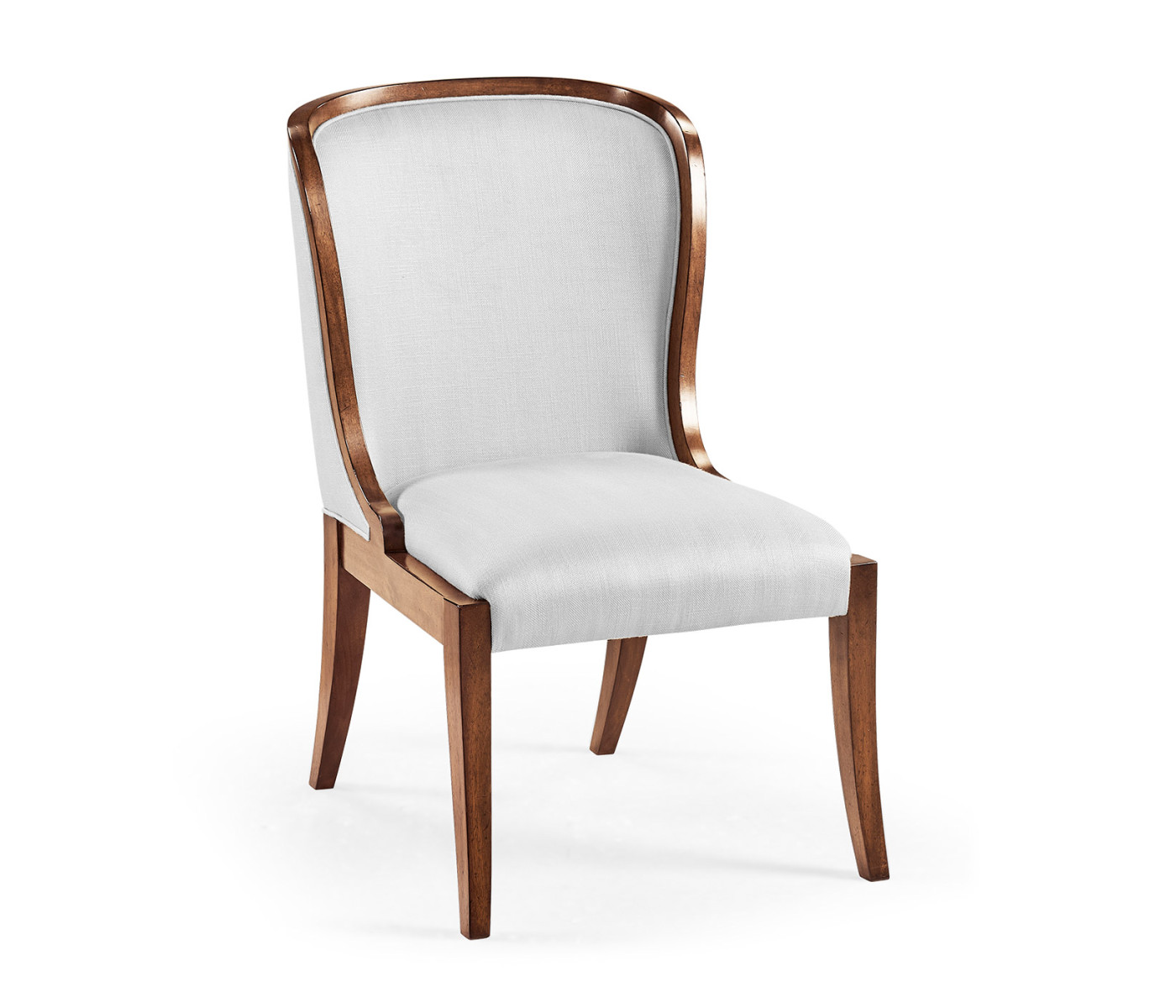 Low Curved Back Dining Side Chair