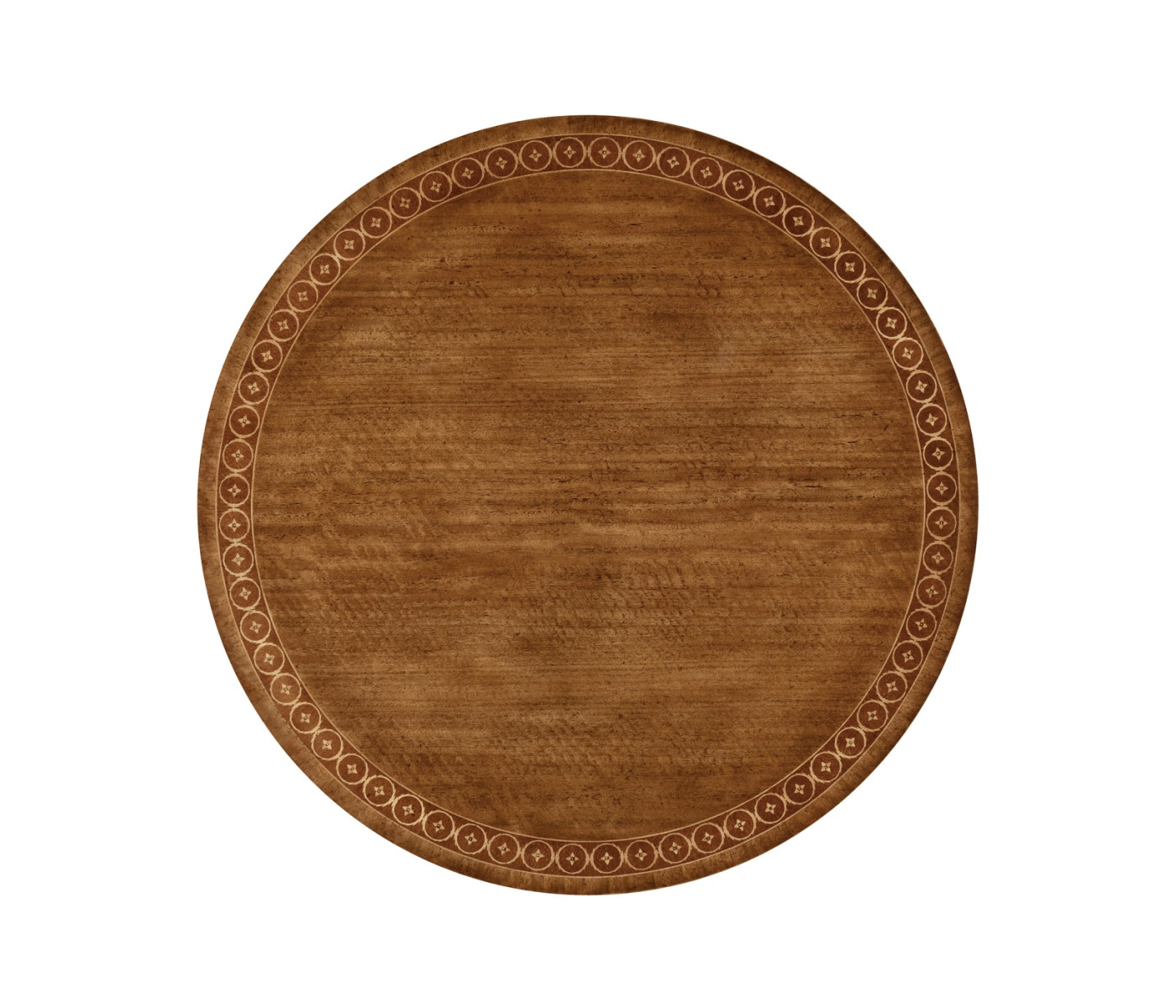 Napoleon III style circular centre table with fine inlay