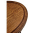 Napoleon III style oval wine table with fine inlay